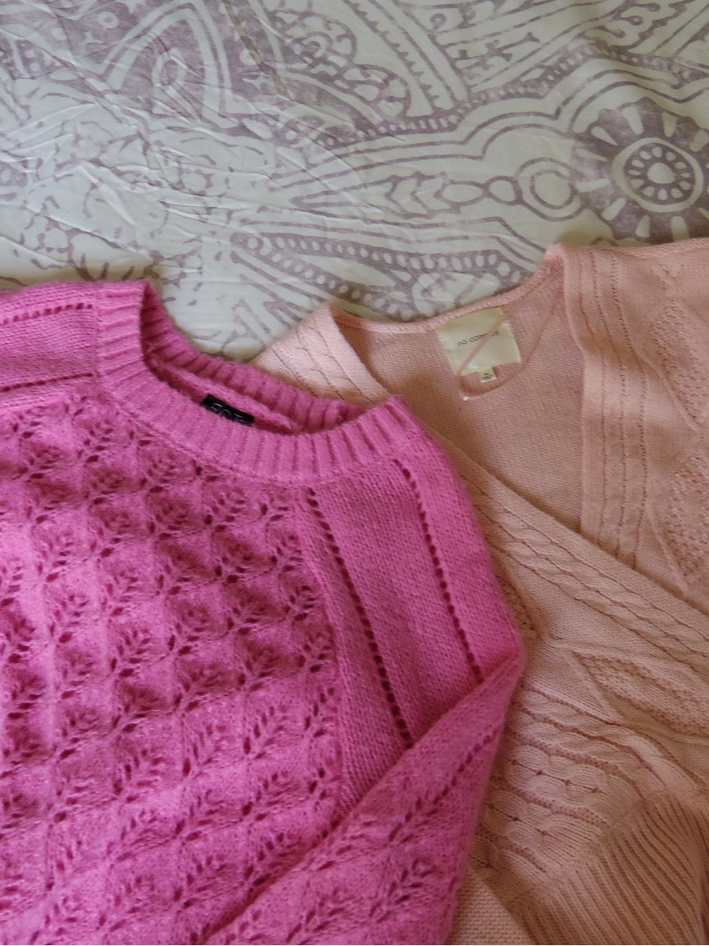 Women’s Pink Knit Sweater